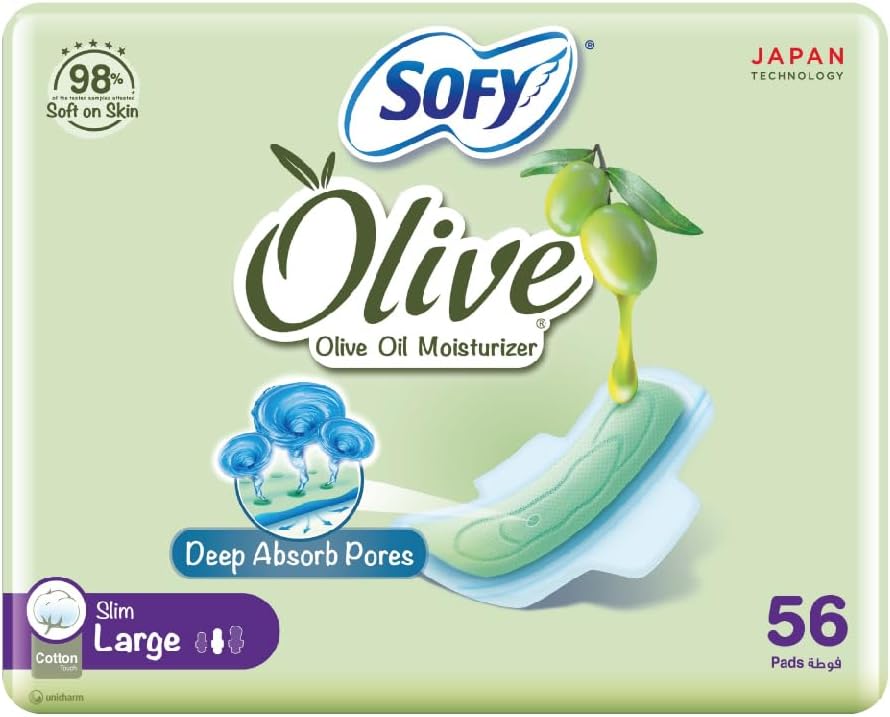 SOFY SLIM LARGE 12X10'S OLIVE