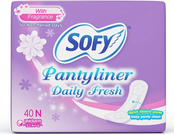 Sofy Daily Fresh Panty Liner - 40 Pieces