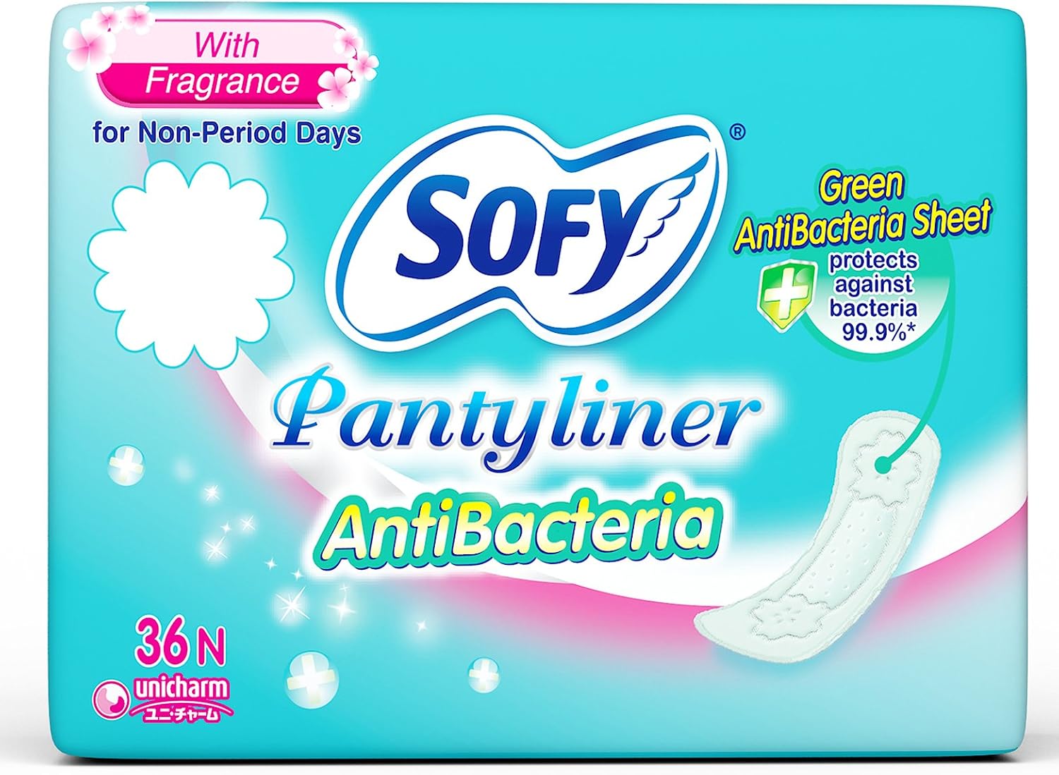 Sofy Daily Fresh Panty Liner - 40 Pieces