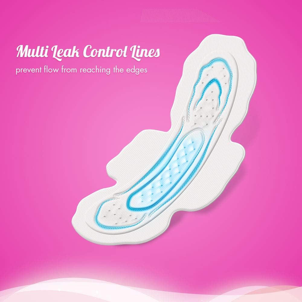 Sofy Bodyfit Sanitary Pads - XL+60mm long, Pack of 18