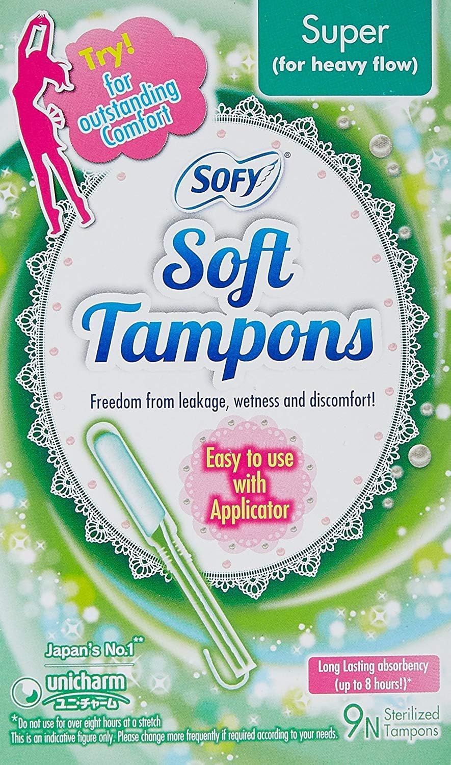Sofy Soft Tampons - 9 Pieces (Super)