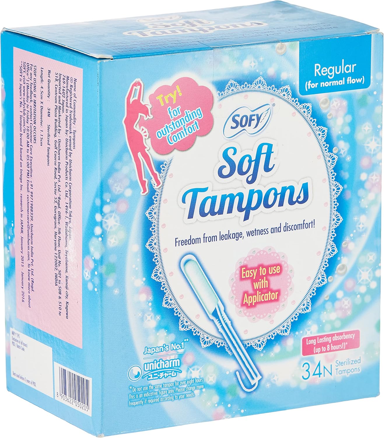 Sofy Soft Tampons - 9 Pieces (Super)